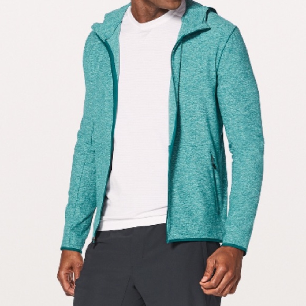 NWT LAGU LULULEMON SURGE WARM FULL ZIP LAGUNA M L - Picture 2 of 8